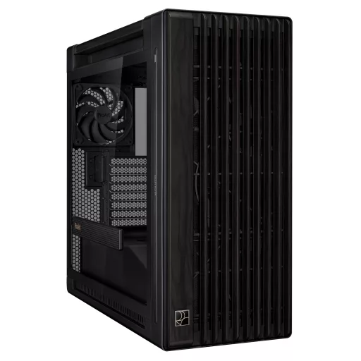 ASUS ProArt PA602 Wood Edition Midi Tower Fekete