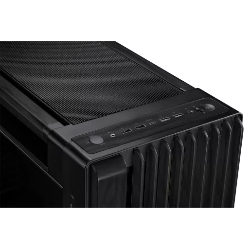 ASUS ProArt PA602 Wood Edition Midi Tower Fekete