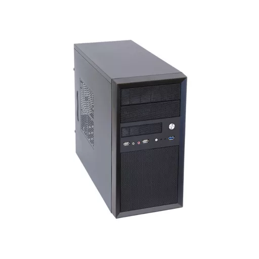 Chieftec CT-01B-350GPB Mini Tower Fekete 350 W