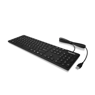   KeySonic KSK-8030 IN (US) billentyűzet Ipari USB QWERTY Amerikai angol Fekete