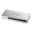 Zyxel GS1200-8HPV3 Vezérelt L2 Gigabit Ethernet (10/100/1000) Ethernet-áramellátás (PoE) támogatása Asztali Szürke