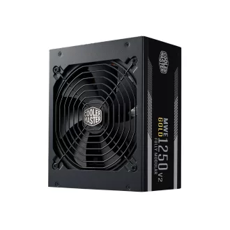   Cooler Master MWE Gold 1250 V2 ATX 3.1 1250 W 24-pin ATX Fekete