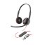 HP Poly Blackwire 3215 Monaural USB-C Headset +3.5mm Plug +USB-C/A Adapter Vezetékes Fejpánt Business/Everyday USB C-típus Fekete