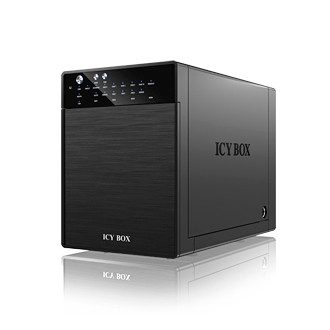 ICY BOX IB-RD3640SU3 HDD ház Fekete 3.5"