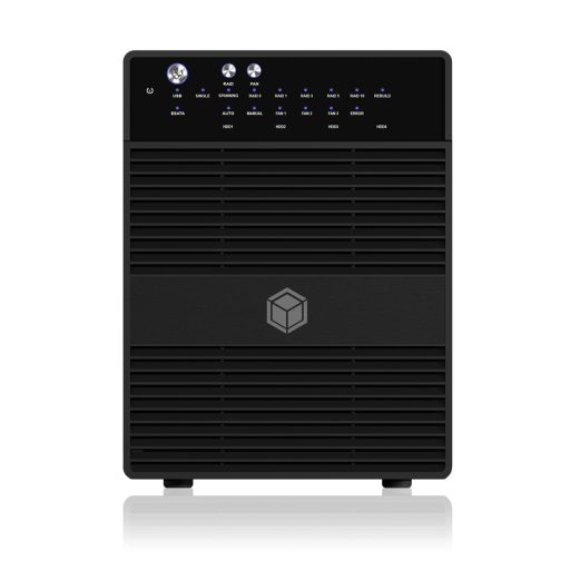 ICY BOX IB-RD3640SU3 HDD ház Fekete 3.5"