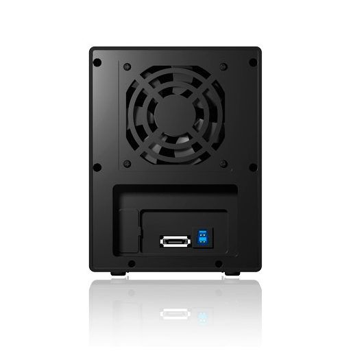 ICY BOX IB-RD3640SU3 HDD ház Fekete 3.5"