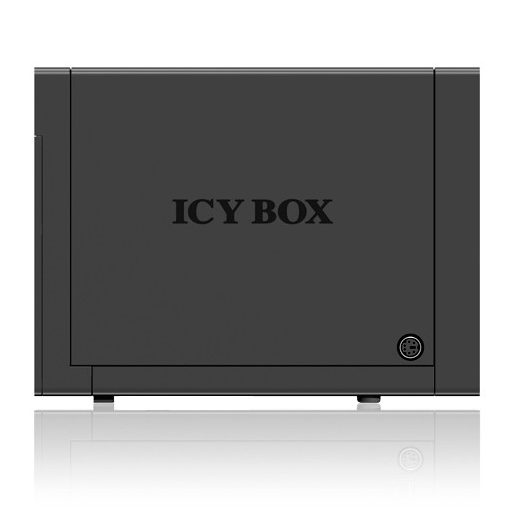ICY BOX IB-RD3640SU3 HDD ház Fekete 3.5"