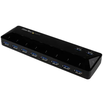   StarTech.com ST103008U2C hálózati csatlakozó USB 3.2 Gen 1 (3.1 Gen 1) Type-B 5000 Mbit/s Fekete