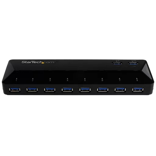 StarTech.com ST103008U2C hálózati csatlakozó USB 3.2 Gen 1 (3.1 Gen 1) Type-B 5000 Mbit/s Fekete