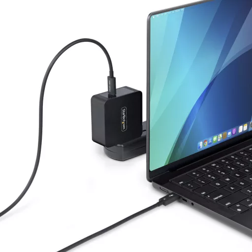 StarTech.com TBLT5MM50CM240WWH Thunderbolt kábel 0,5 M 120 Gbit/s Fehér