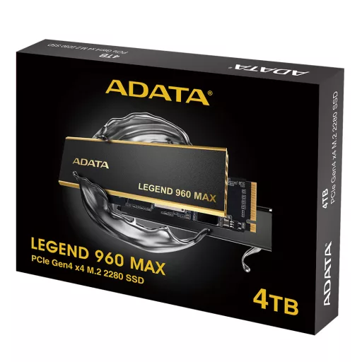 ADATA LEGEND 960 MAX 4 TB M.2 PCI Express 4.0 NVMe 3D NAND