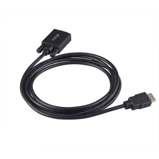 Akasa AK-CBHD26-20BK video átalakító kábel 2 M HDMI A-típus (Standard) VGA (D-Sub) Fekete