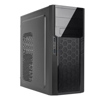 Silverstone PS13 Mini Tower Fekete