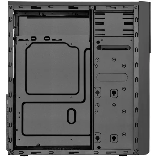 Silverstone PS13 Mini Tower Fekete