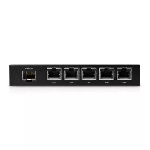 Ubiquiti EdgeRouter X SFP vezetékes router Gigabit Ethernet Fekete