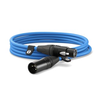 RØDE XLR3M-B audio kábel 3 M XLR Kék