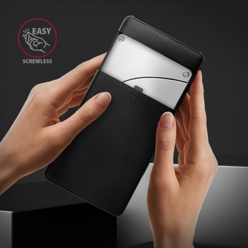 Axagon EE25-SL tárolóegység burkolat HDD/SSD ház Fekete 2.5"