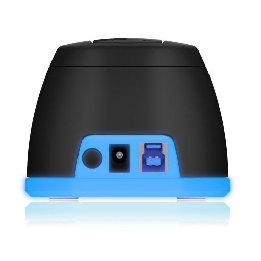 ICY BOX IB-1124L-C3 USB 3.2 Gen 1 (3.1 Gen 1) Type-B Fekete