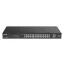 D-Link DGS-1100-26MPV2/E hálózati kapcsoló Vezérelt L2 Gigabit Ethernet (10/100/1000) Ethernet-áramellátás (PoE) támogatása Fekete