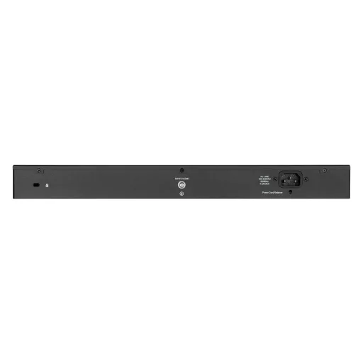 D-Link DGS-1100-26MPV2/E hálózati kapcsoló Vezérelt L2 Gigabit Ethernet (10/100/1000) Ethernet-áramellátás (PoE) támogatása Fekete