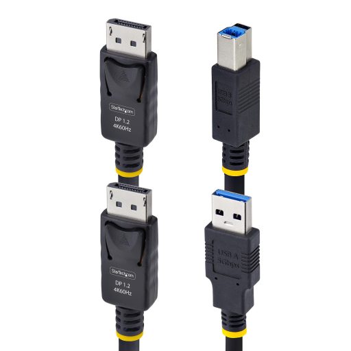 StarTech.com DU1226-KVM-CABLE KVM kábel Fekete 1,8 M