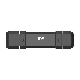   Silicon Power DS72 USB flash meghajtó 250 GB USB Type-A / USB Type-C 3.2 Gen 2 (3.1 Gen 2) Fekete
