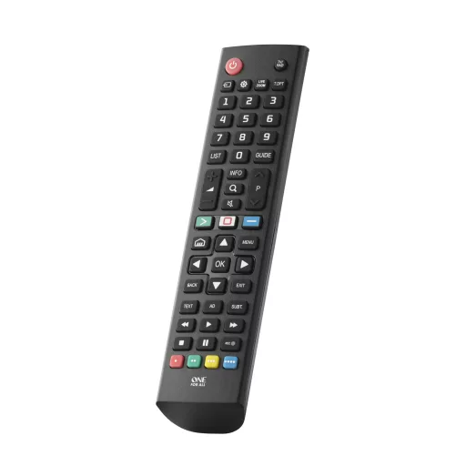 One For All TV Replacement Remotes URC4911 távirányító Vezeték nélküli infravörös Nyomógombok
