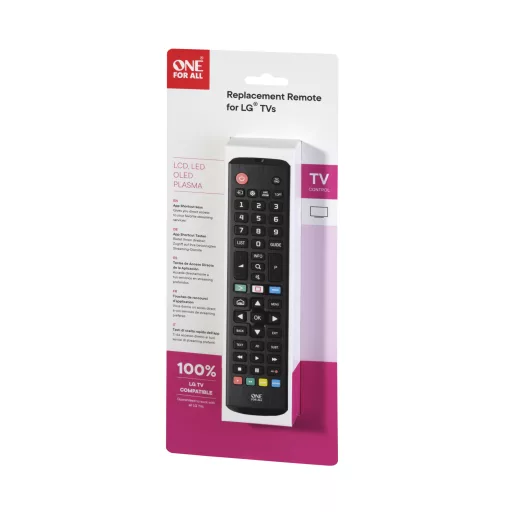 One For All TV Replacement Remotes URC4911 távirányító Vezeték nélküli infravörös Nyomógombok