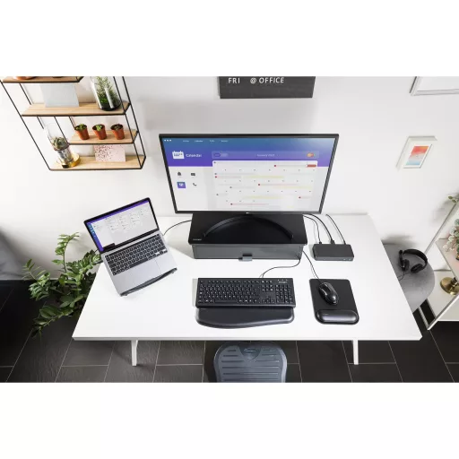 Kensington KB100 EQ billentyűzet Otthoni/irodai USB QWERTY Nemzetközi amerikai Fekete