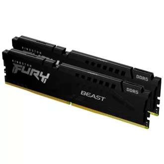   Kingston Technology FURY Beast 32 GB 2 x 16 GB DDR5 6000 MT/másodperc 288-pin DIMM