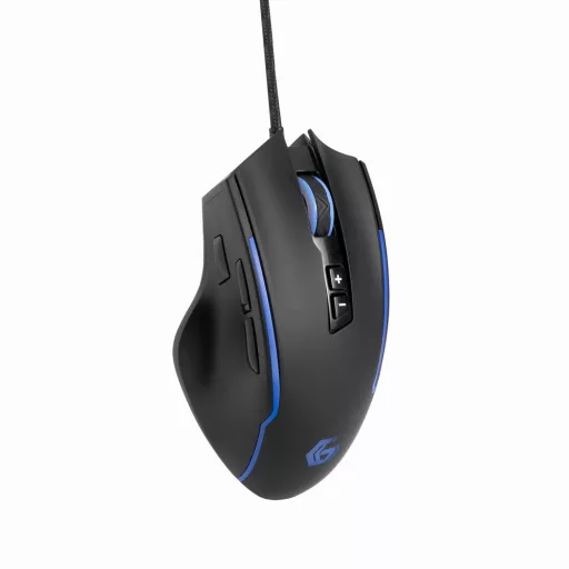 Gembird MUSG-RAGNAR-RX300 egér Játék Jobbkezes USB A típus 12000 DPI