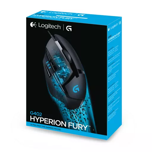 Logitech G 910-004068 egér Játék Jobbkezes USB A típus 4000 DPI