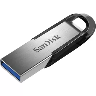   SanDisk ULTRA FLAIR USB flash meghajtó 64 GB USB A típus 3.2 Gen 1 (3.1 Gen 1) Fekete, Ezüst