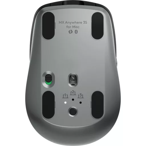 Logitech MX Anywhere 3S for Mac egér Irodai Jobbkezes RF vezeték nélküli + Bluetooth Lézer 8000 DPI