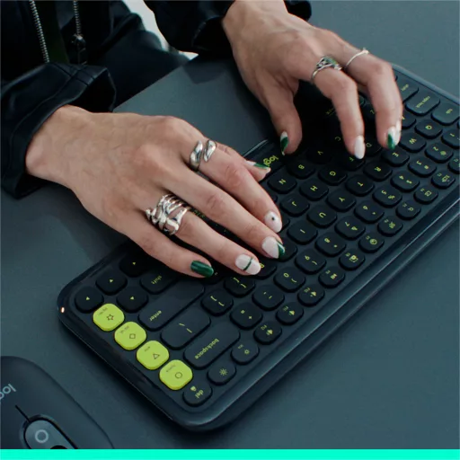 Logitech 920-013068 billentyűzet Univerzális Bluetooth QWERTY Spanyol Grafit