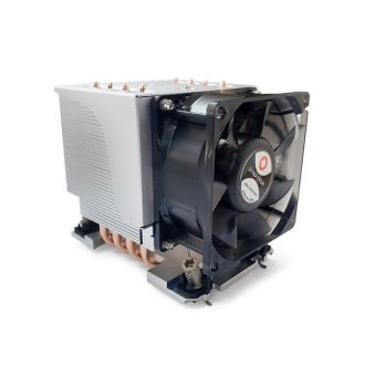   Dynatron S6 számítógépes hűtőrendszer Processzor Hűtő 8 cm Alumínium, Fekete 1 db