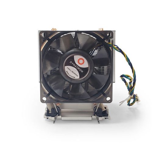 Dynatron S6 számítógépes hűtőrendszer Processzor Hűtő 8 cm Alumínium, Fekete 1 db