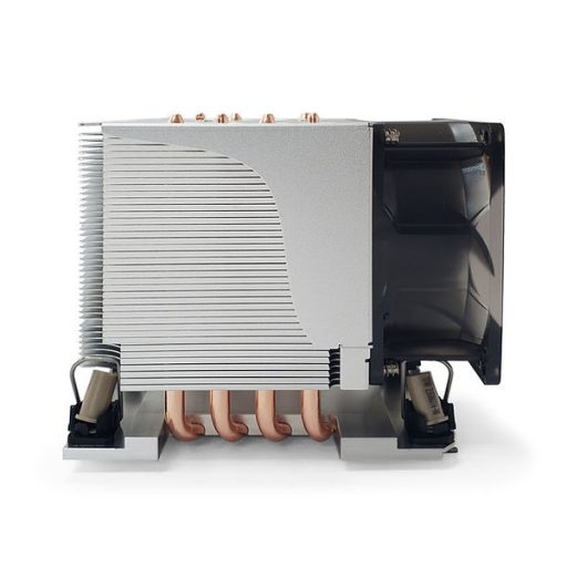 Dynatron S6 számítógépes hűtőrendszer Processzor Hűtő 8 cm Alumínium, Fekete 1 db