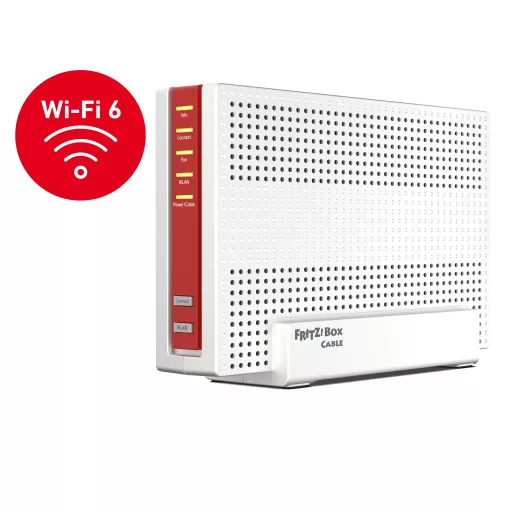 Box FRITZ! 6690 vezetéknélküli router Gigabit Ethernet Kétsávos (2,4 GHz / 5 GHz) Fehér