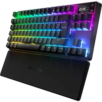   Steelseries Apex Pro TKL billentyűzet Játék USB + RF Wireless + Bluetooth QWERTY Brit angol Fekete