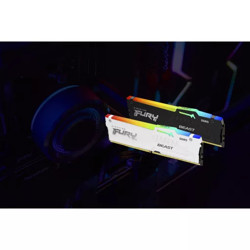 Kingston Technology FURY Beast RGB 16 GB 1 x 16 GB DDR5 5600 MT/másodperc 288-pin DIMM