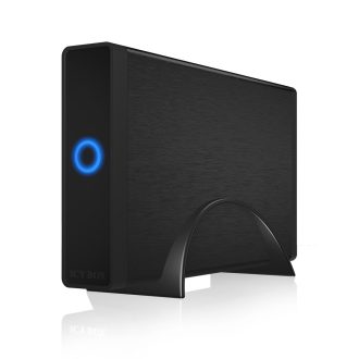 ICY BOX IB-377U3 HDD ház Fekete 3.5"