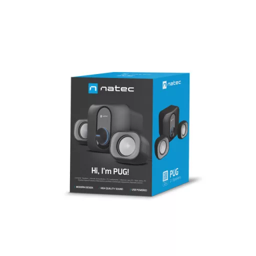 NATEC NGL-2111 házi hangrendszer Otthoni mini hangrendszer 3 W Fekete