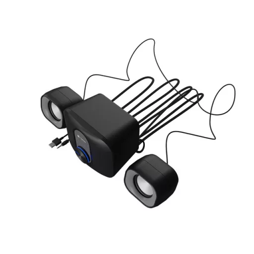 NATEC NGL-2111 házi hangrendszer Otthoni mini hangrendszer 3 W Fekete