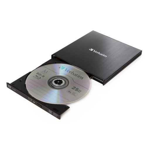 Verbatim External Slimline optikai meghajtó Blu-Ray RW Fekete