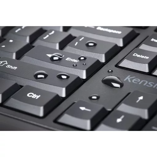 Kensington Pro Fit Ergo billentyűzet Univerzális Bluetooth QWERTY Amerikai angol Fekete