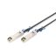 Digitus DN-81242 InfiniBand és száloptikai kábel 2 M SFP28 DAC Fekete