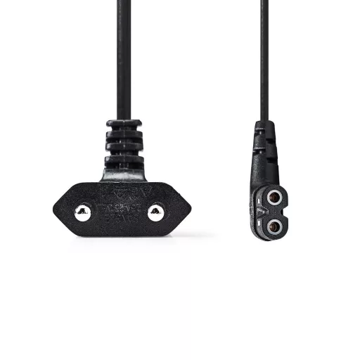 Nedis PCGB11055BK30 tápkábel Fekete 3 M CEE7/16 IEC C7