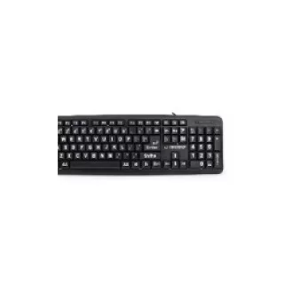   Esperanza EK129 billentyűzet HTPC USB QWERTY Brit angol Fekete