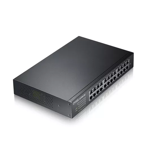 Zyxel GS1900-24E-EU0103F hálózati kapcsoló Vezérelt L2 Gigabit Ethernet (10/100/1000) 1U Fekete